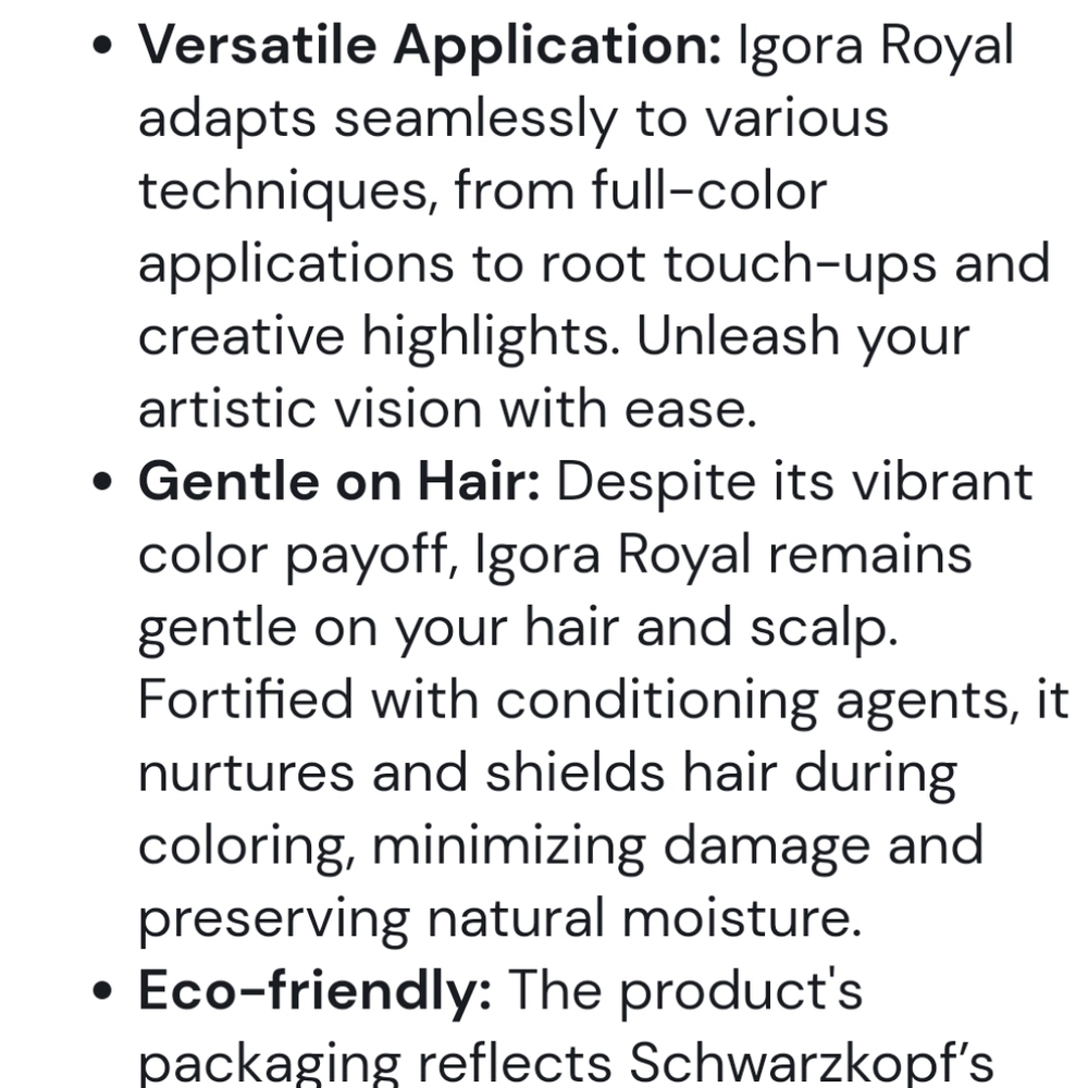 Schwarzkopf Igora Royal 0-77 Copper Concentrate - brand new - Picture 3 of 4